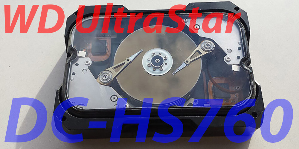 Společnost Western Digital představila 20TB pevný disk Ultrastar DC HS760 se dvěma motory