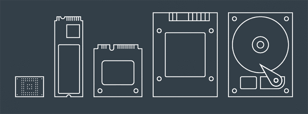 Form factor - jaké jsou standardní rozměry HDD a SSD