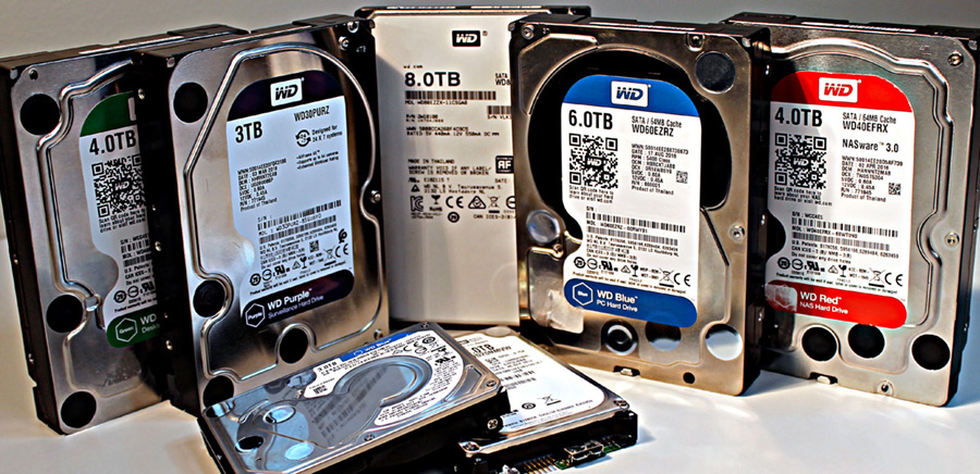 Záchrana a obnova dat z interních 2.5 a 3.5 pevných disků Western Digital