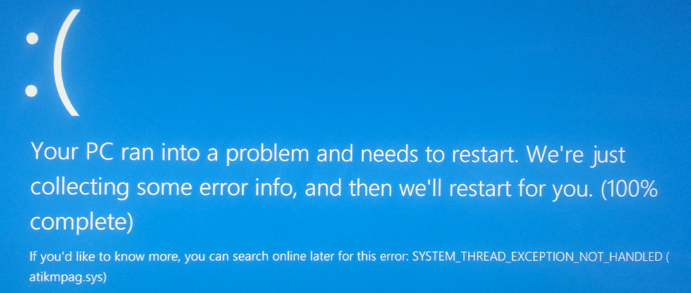 Windows BSoD